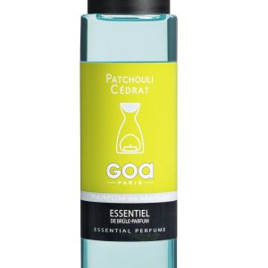 ESSENTIEL DE BRULE-PARFUM GOA 250ML PATCHOULI CEDRAT