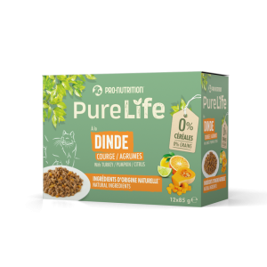 PURE LIFE CHAT WET DINDE 12x85g