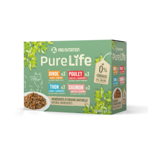 PURE LIFE CHAT WET MULTI 12x85g