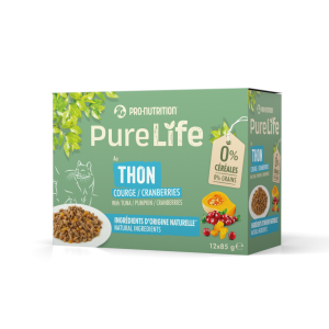 PURE LIFE CHAT WET THON 12x85g